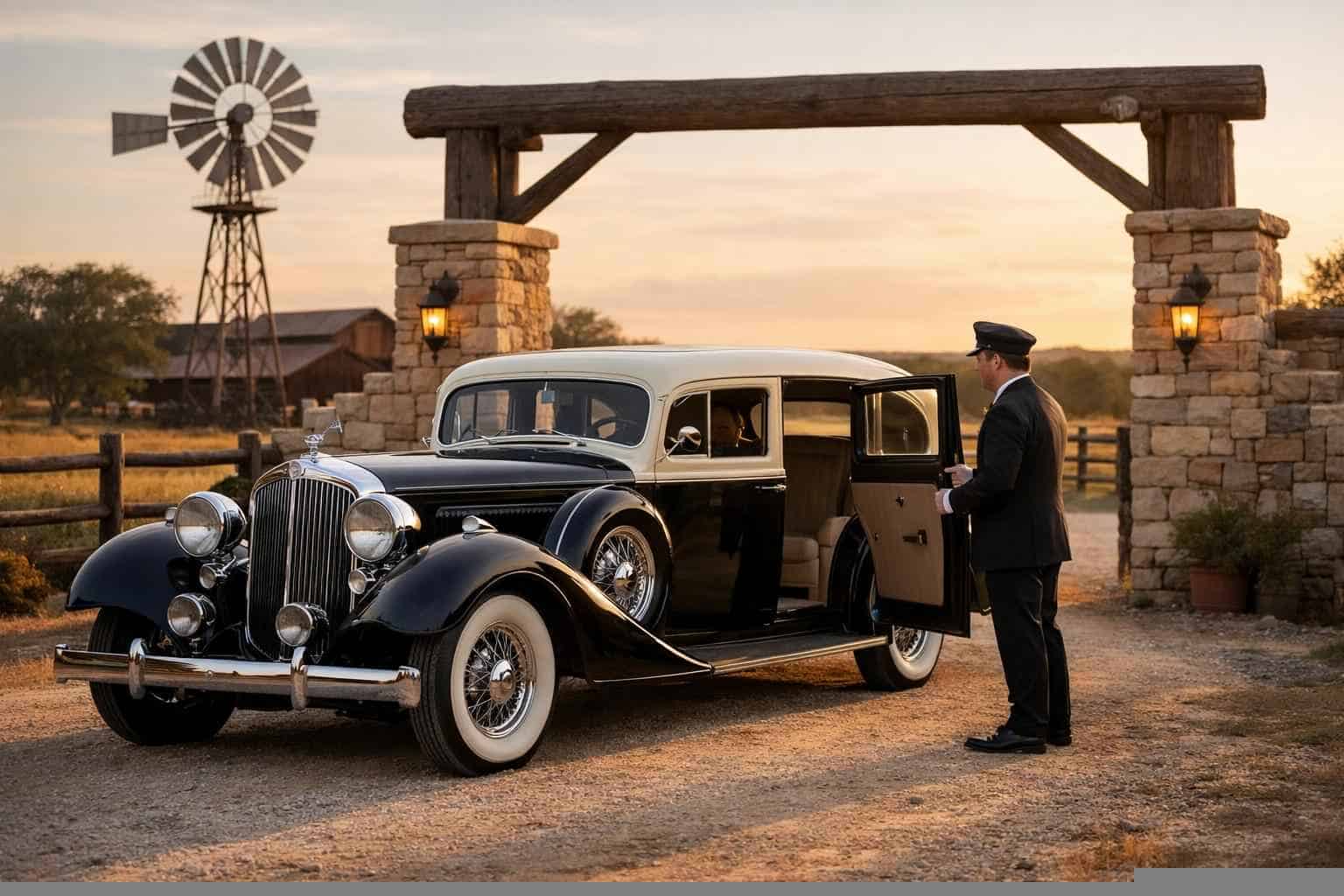 Antique Vehicle Rental with Driver Pleasanton TX