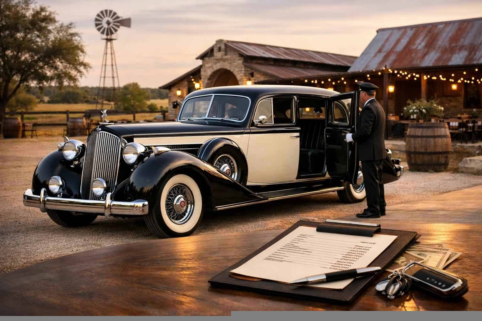 Antique Vehicle Rental with Driver Prices in Cibolo TX