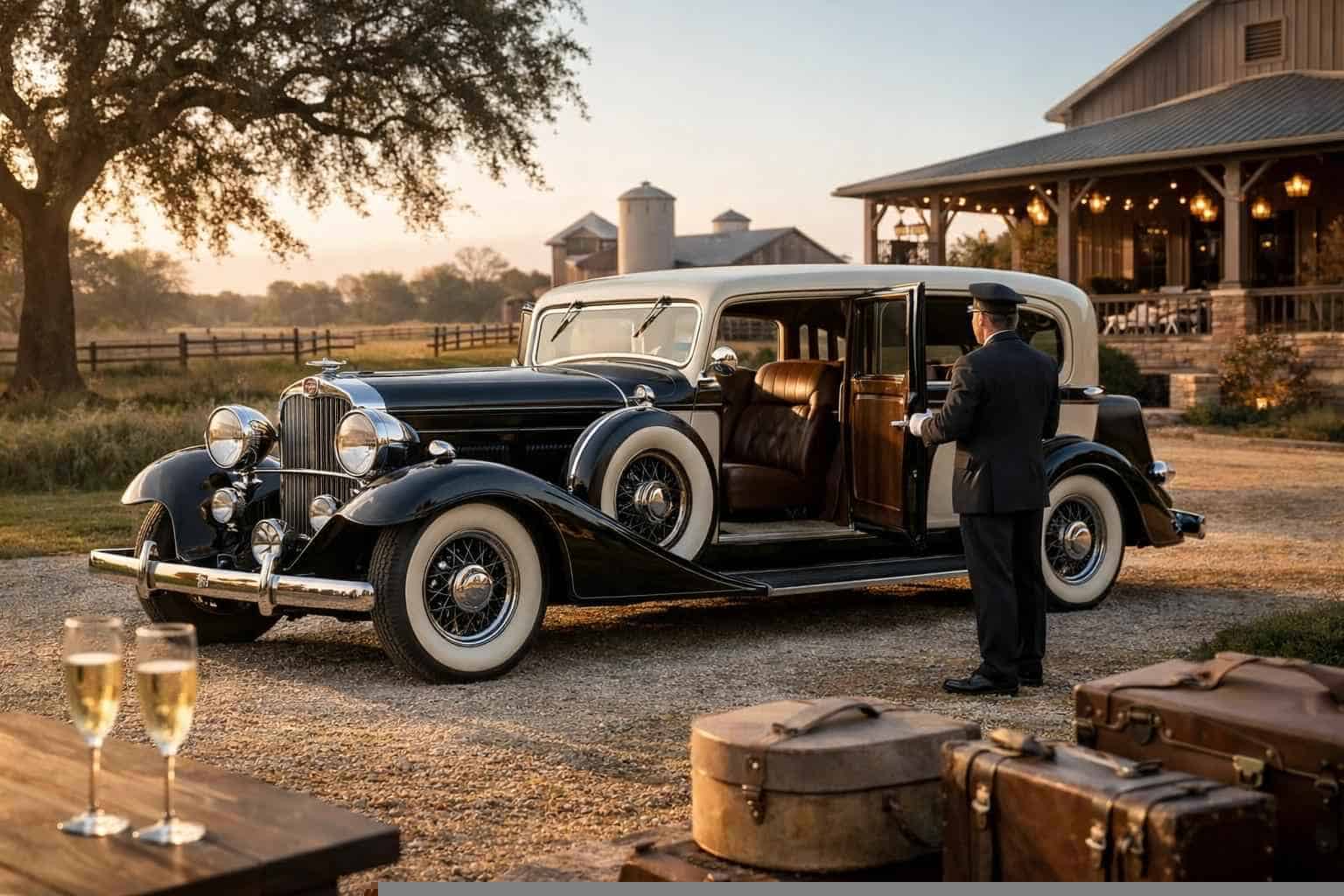 Antique Vehicle Rental with Driver Prices in Floresville TX