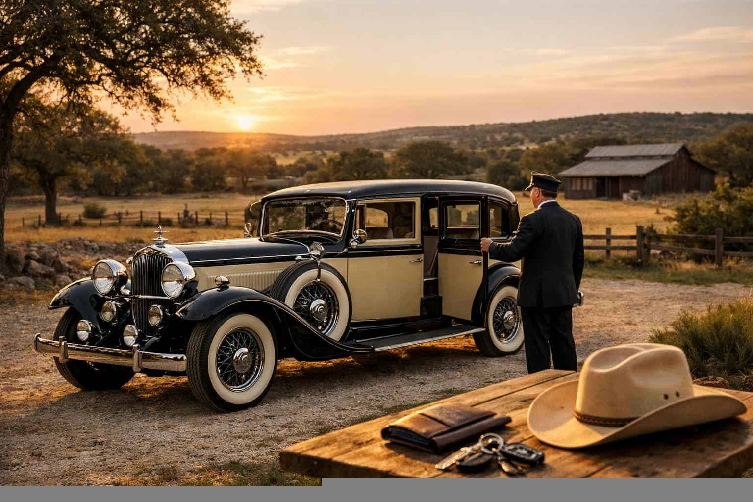 Antique Vehicle Rental with Driver Prices in Helotes TX
