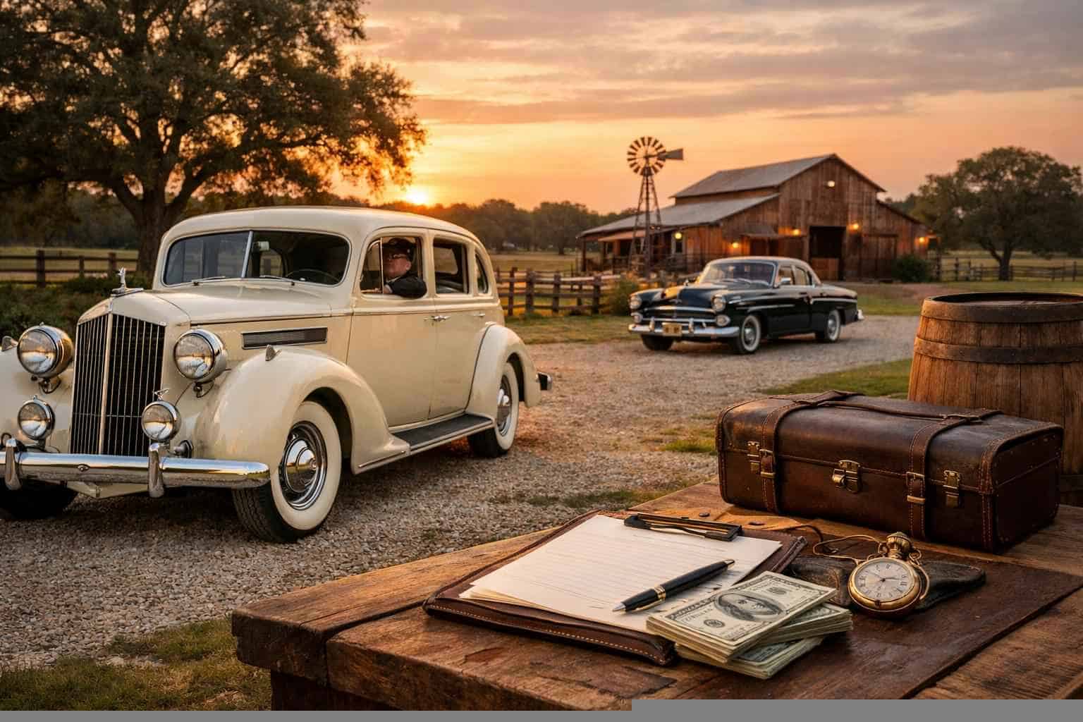 Antique Vehicle Rental with Driver Prices in La Vernia TX