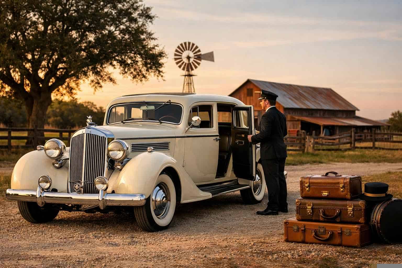 Antique Vehicle Rental with Driver Prices in Pleasanton TX