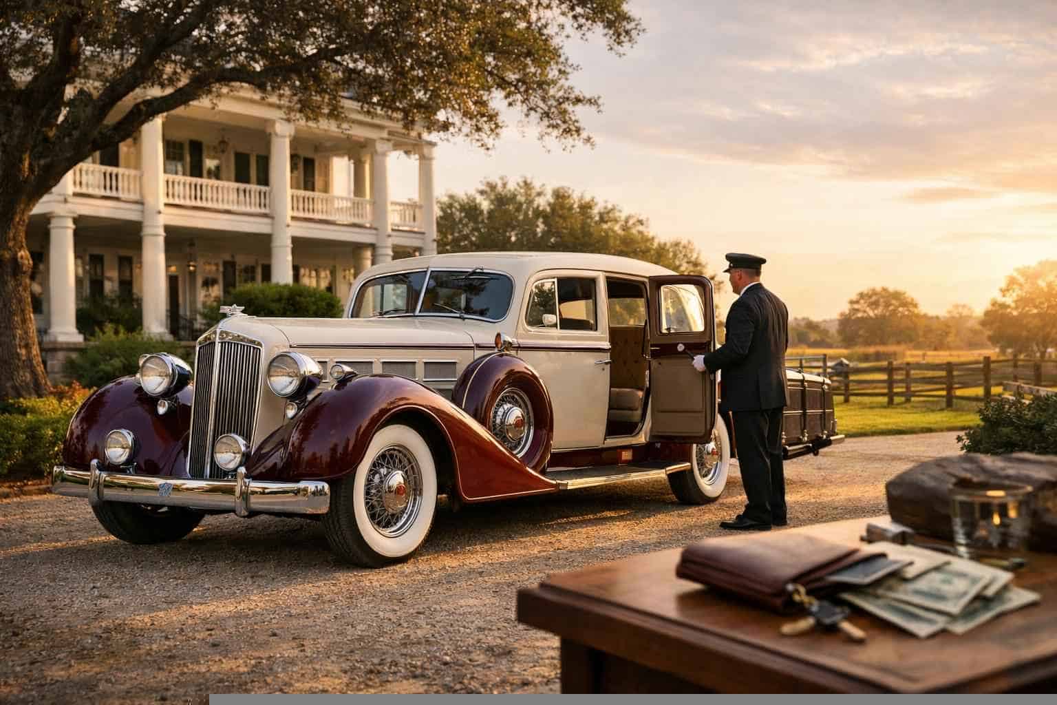 Antique Vehicle Rental with Driver Prices in Selma TX