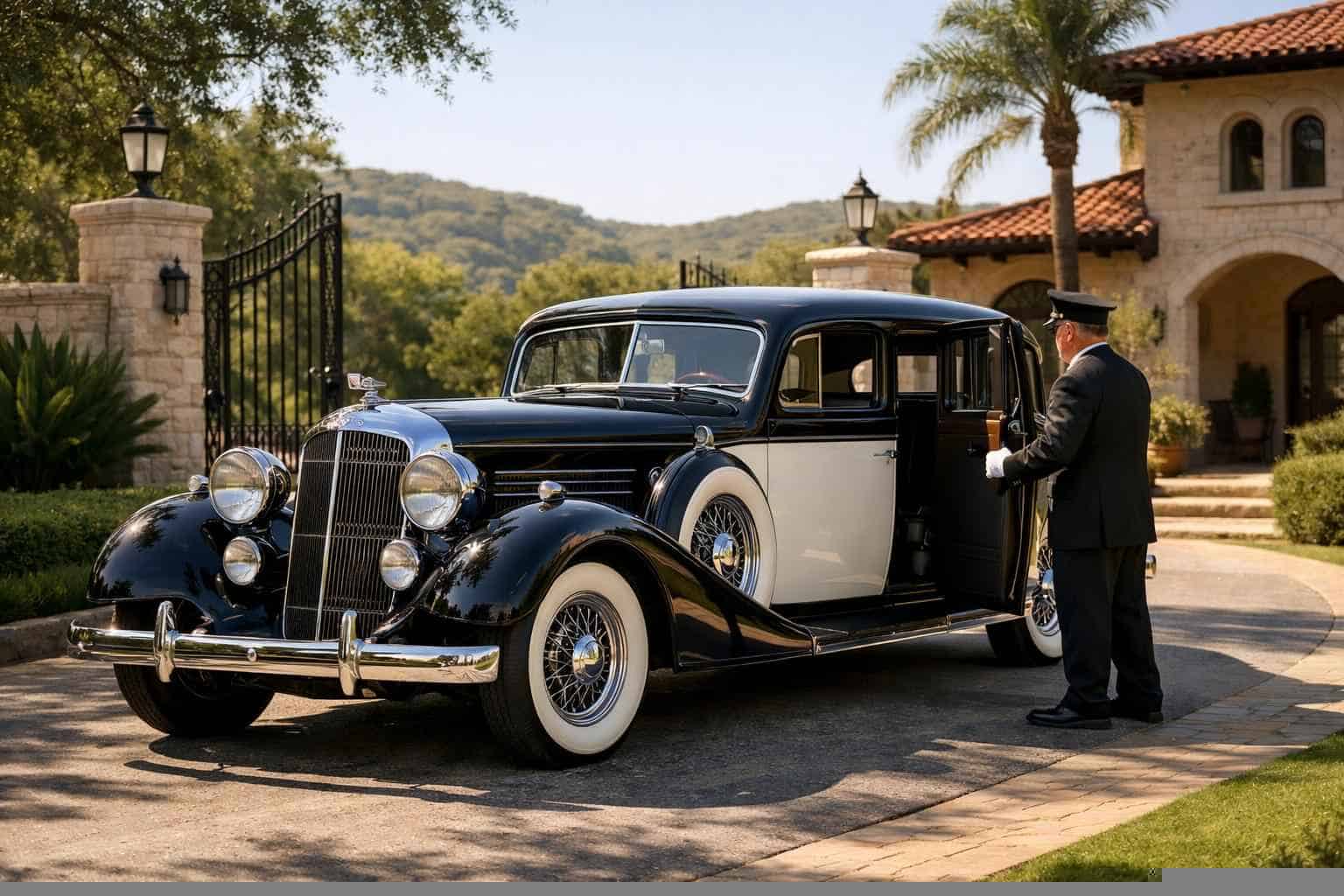 Antique Vehicle Rental with Driver Services in Leon Valley Texas