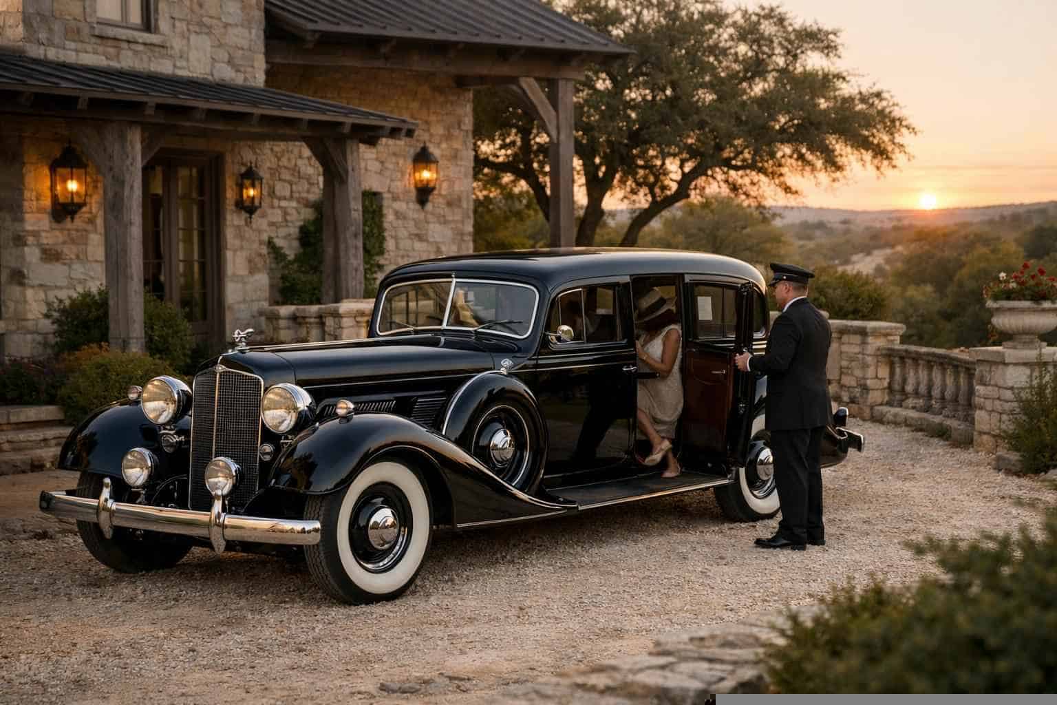 Antique Vehicle Service with Driver Boerne TX