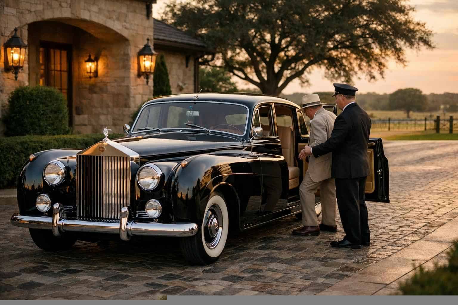 Antique Vehicle Service with Driver Cibolo TX