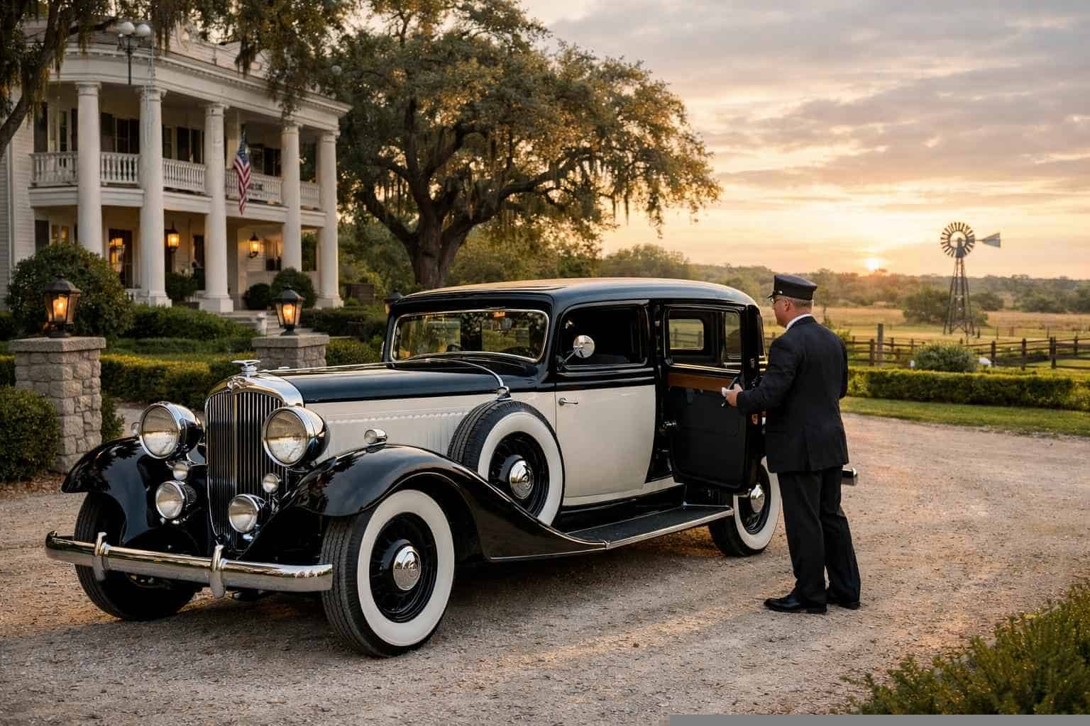 Antique Vehicle Service with Driver Floresville TX