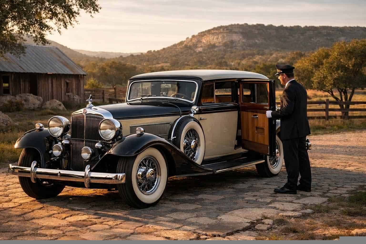 Antique Vehicle Service with Driver Helotes TX