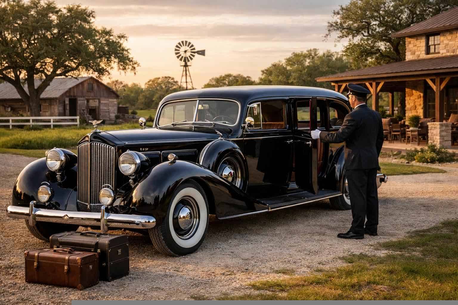 Antique Vehicle Service with Driver La Vernia TX