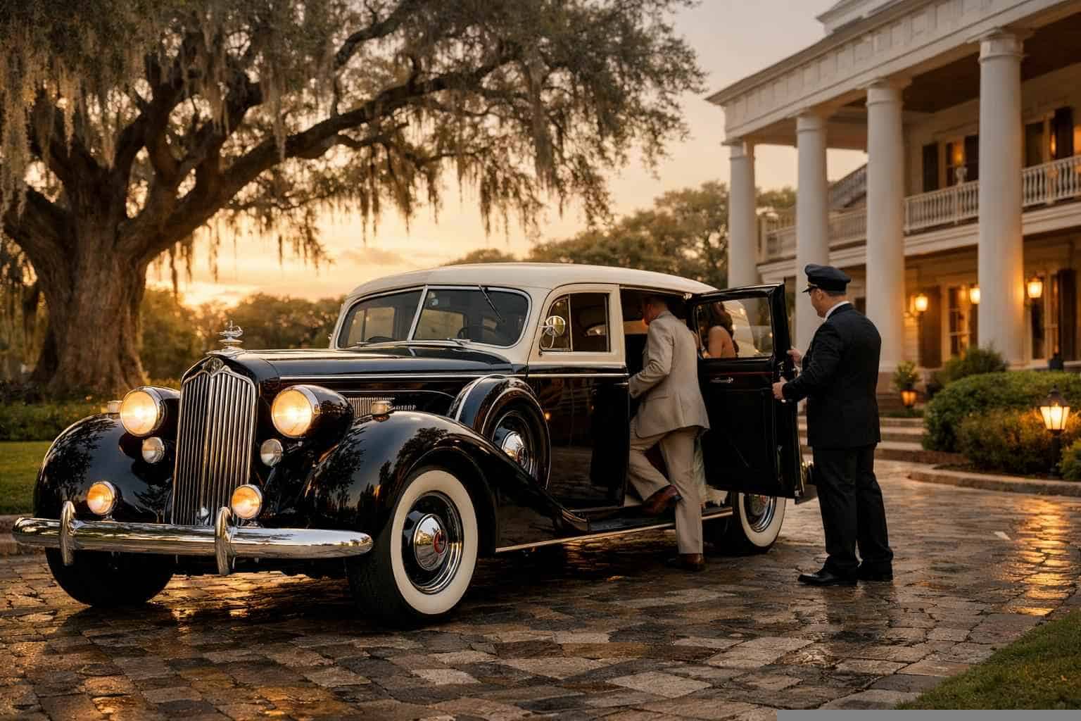 Antique Vehicle Service with Driver Live Oak TX