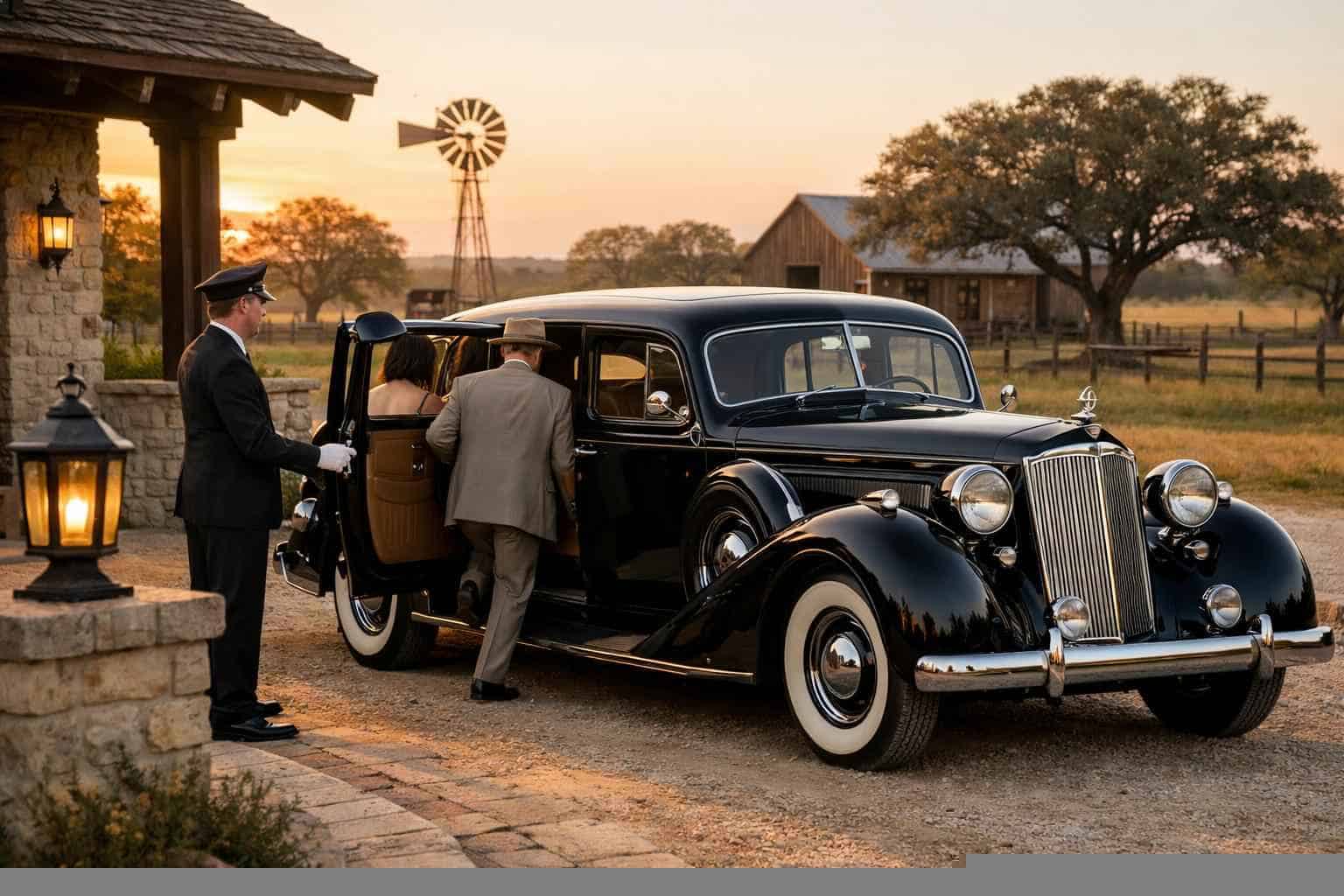 Antique Vehicle Service with Driver Pleasanton TX