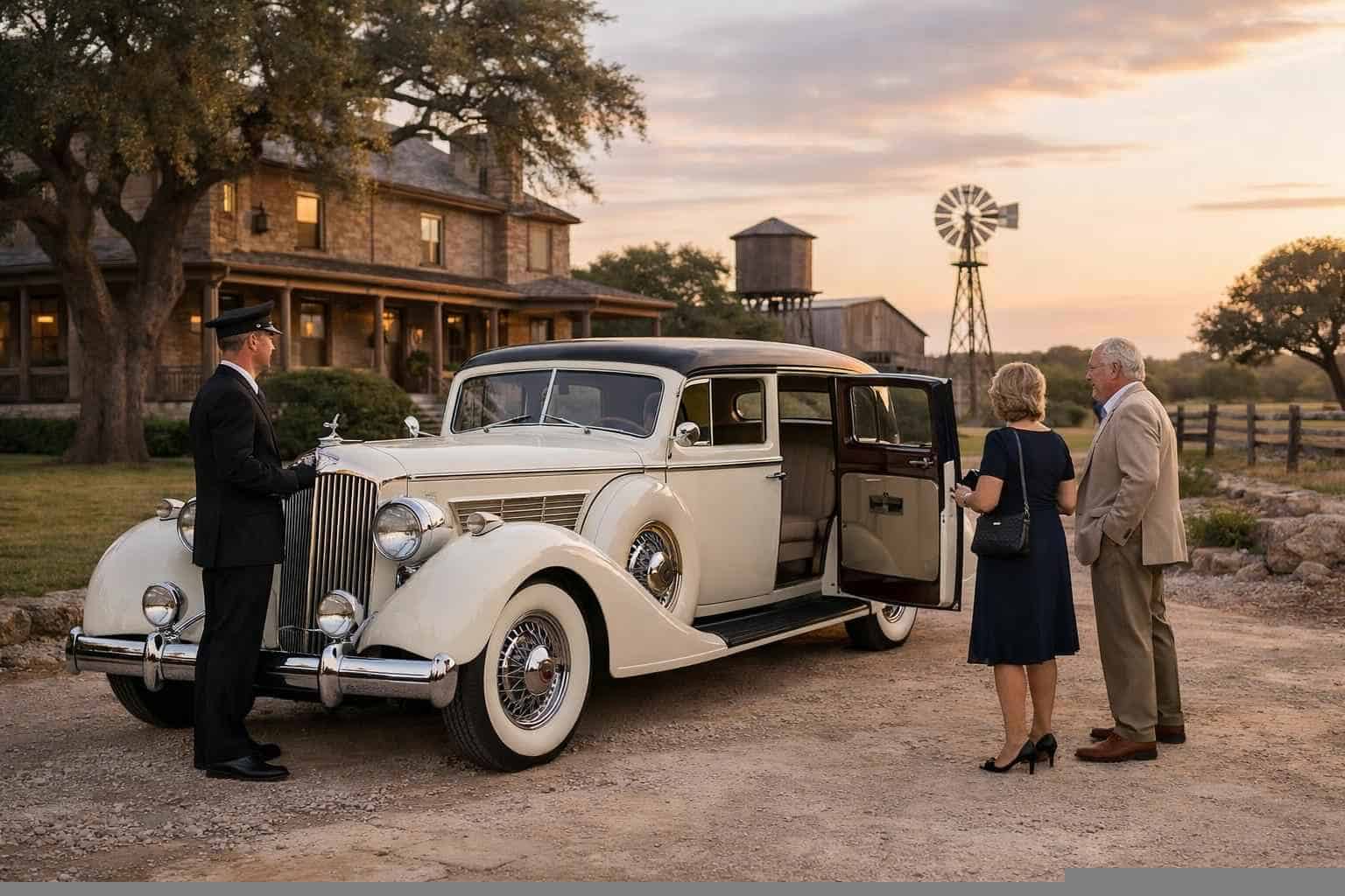 Antique Vehicle Service with Driver Seguin TX