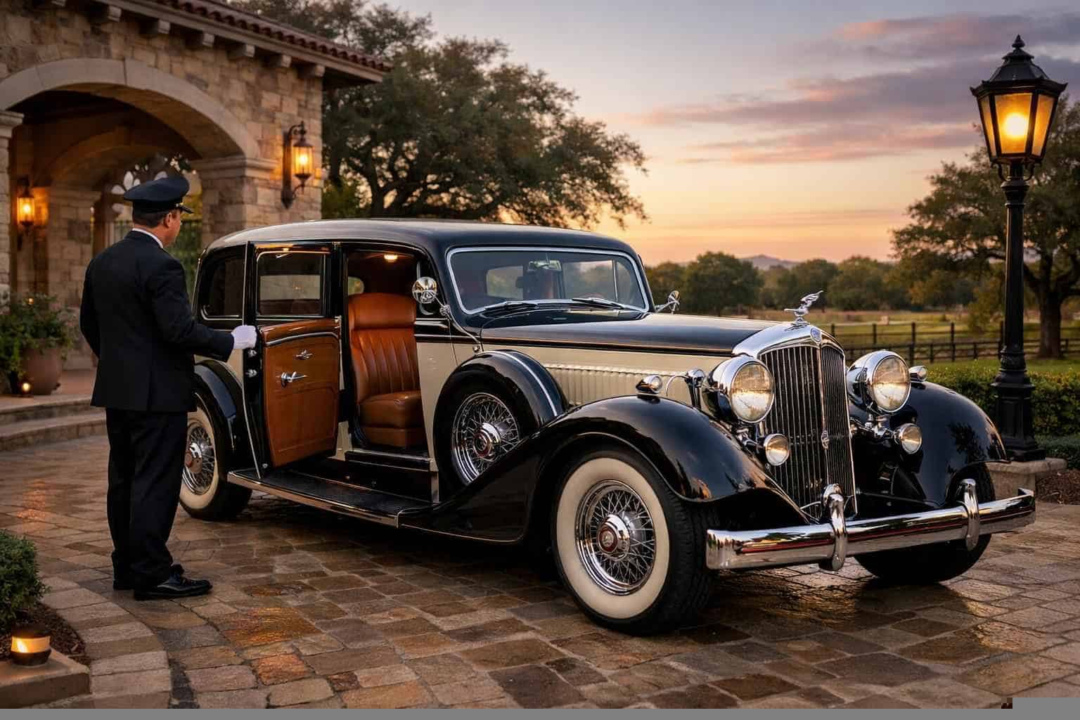 Antique Vehicle Service with Driver Selma TX