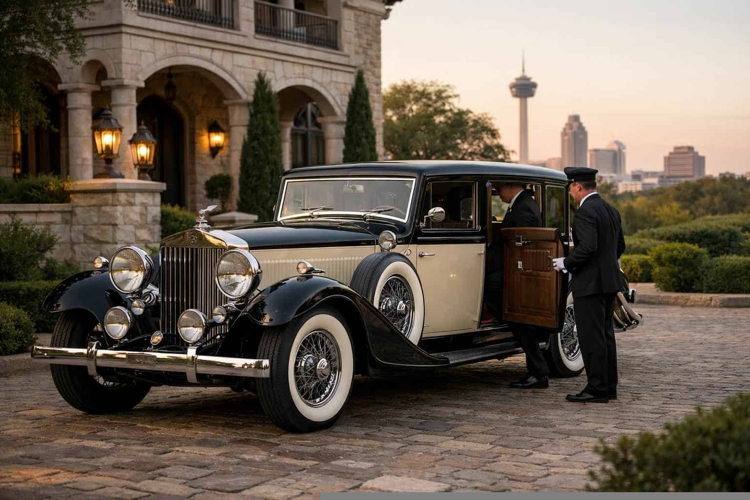 Antique Vehicle Service with Driver Windcrest TX