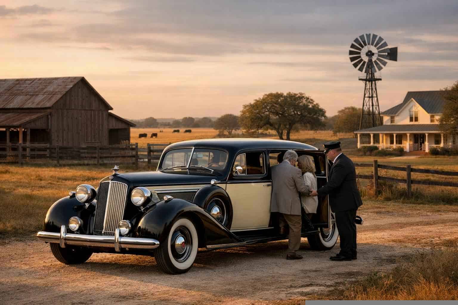 Best Antique Vehicle Rental with Driver in Floresville Texas