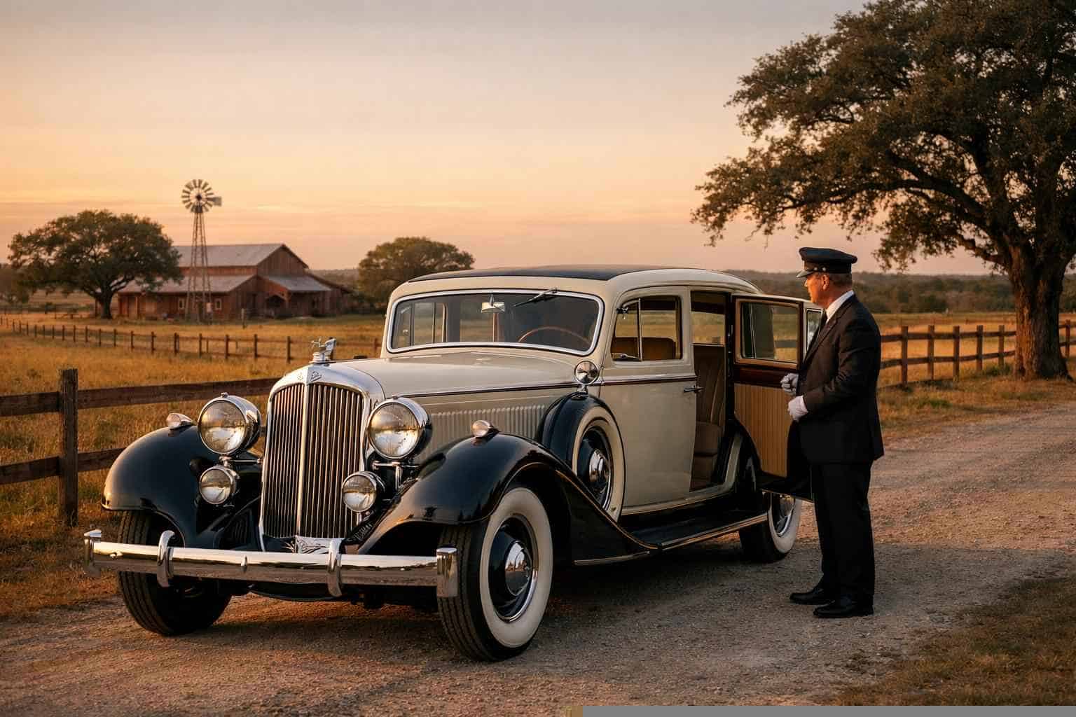 Best Antique Vehicle Rental with Driver in La Vernia Texas