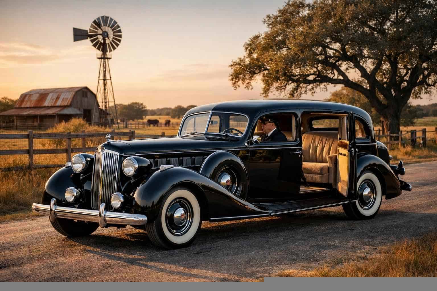Best Antique Vehicle Rental with Driver in Pleasanton Texas