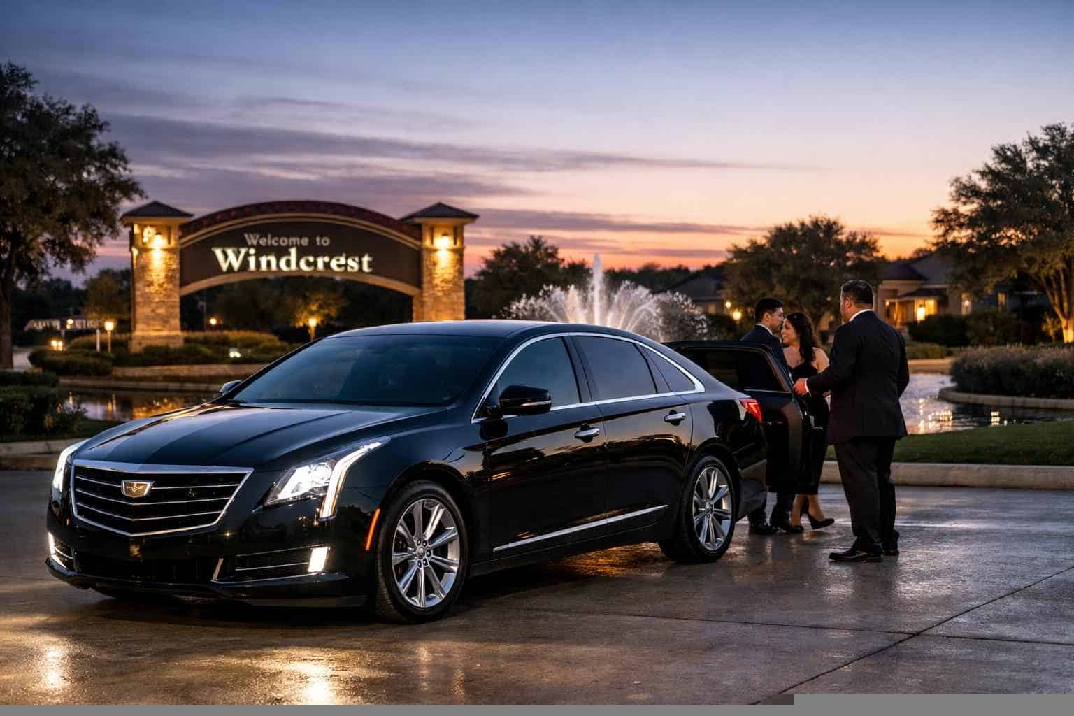 Best Black Car Service In Windcrest Texas