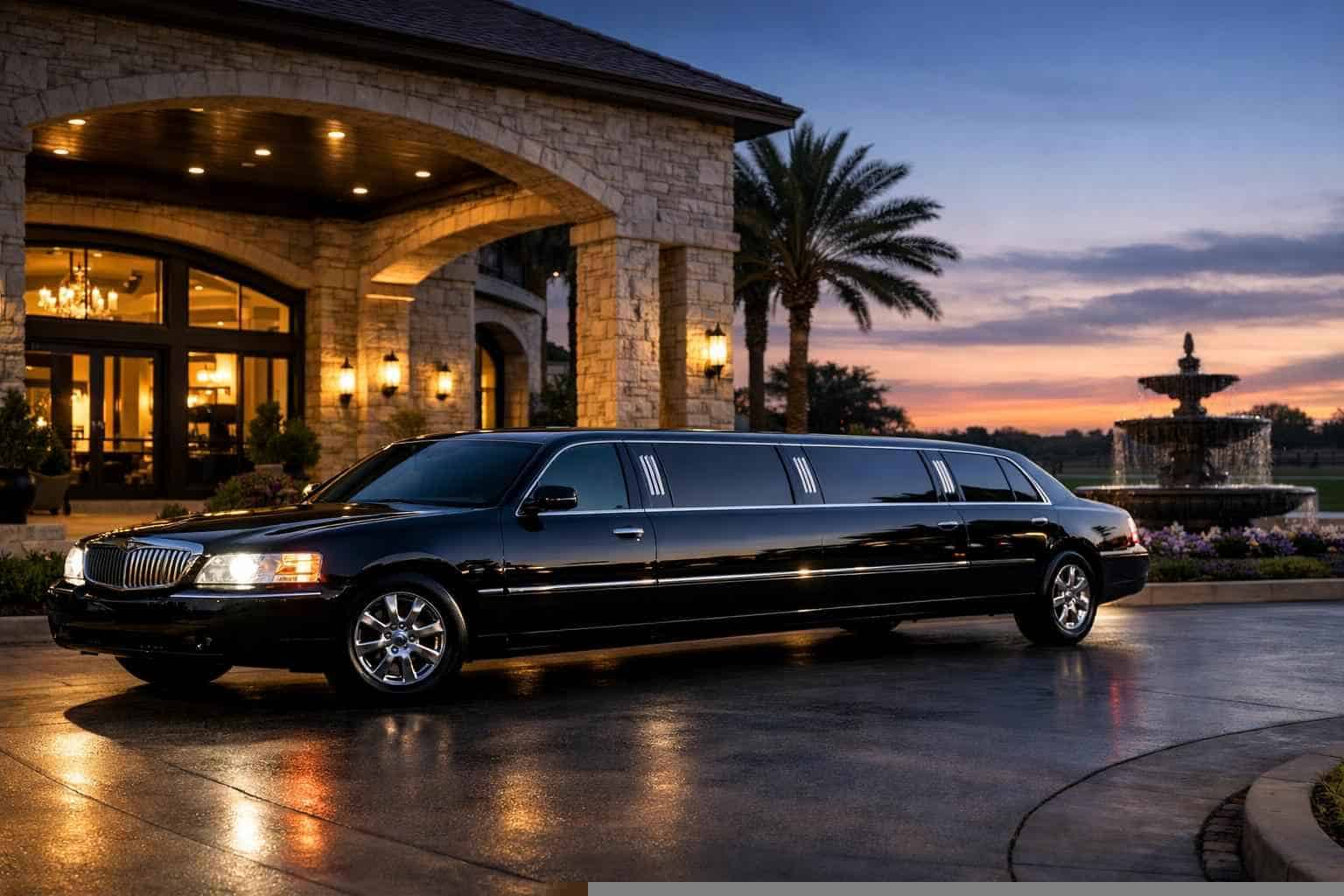 Best Black Limo Rental in Cibolo Texas