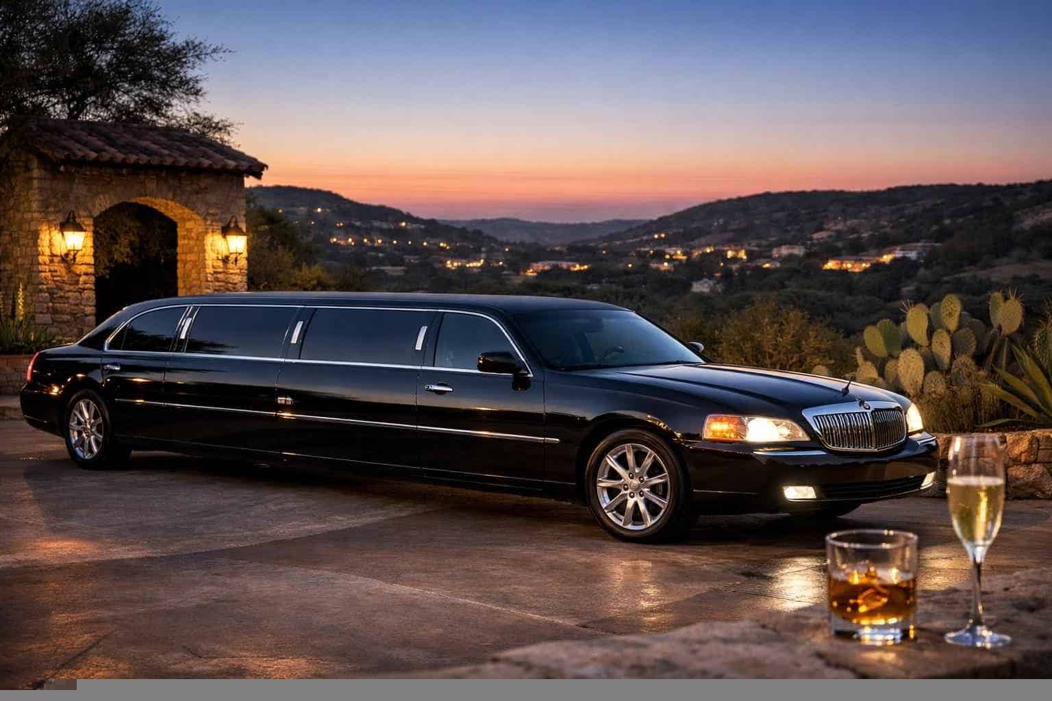 Best Black Limo Rental in Helotes Texas