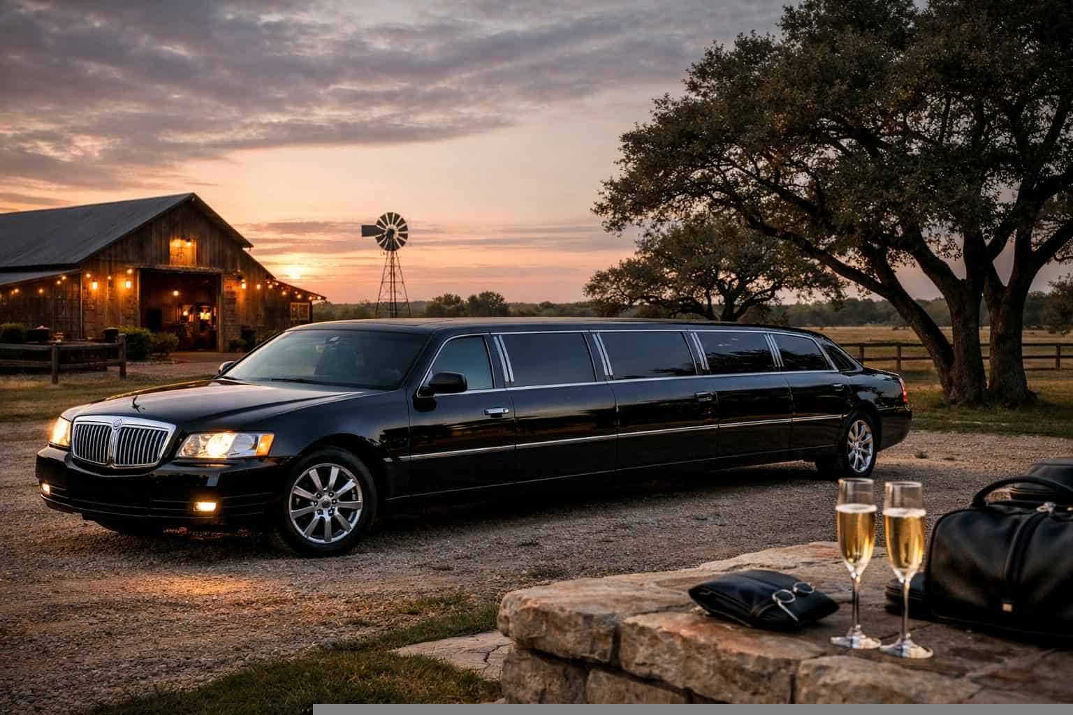 Best Black Limo Rental in La Vernia Texas