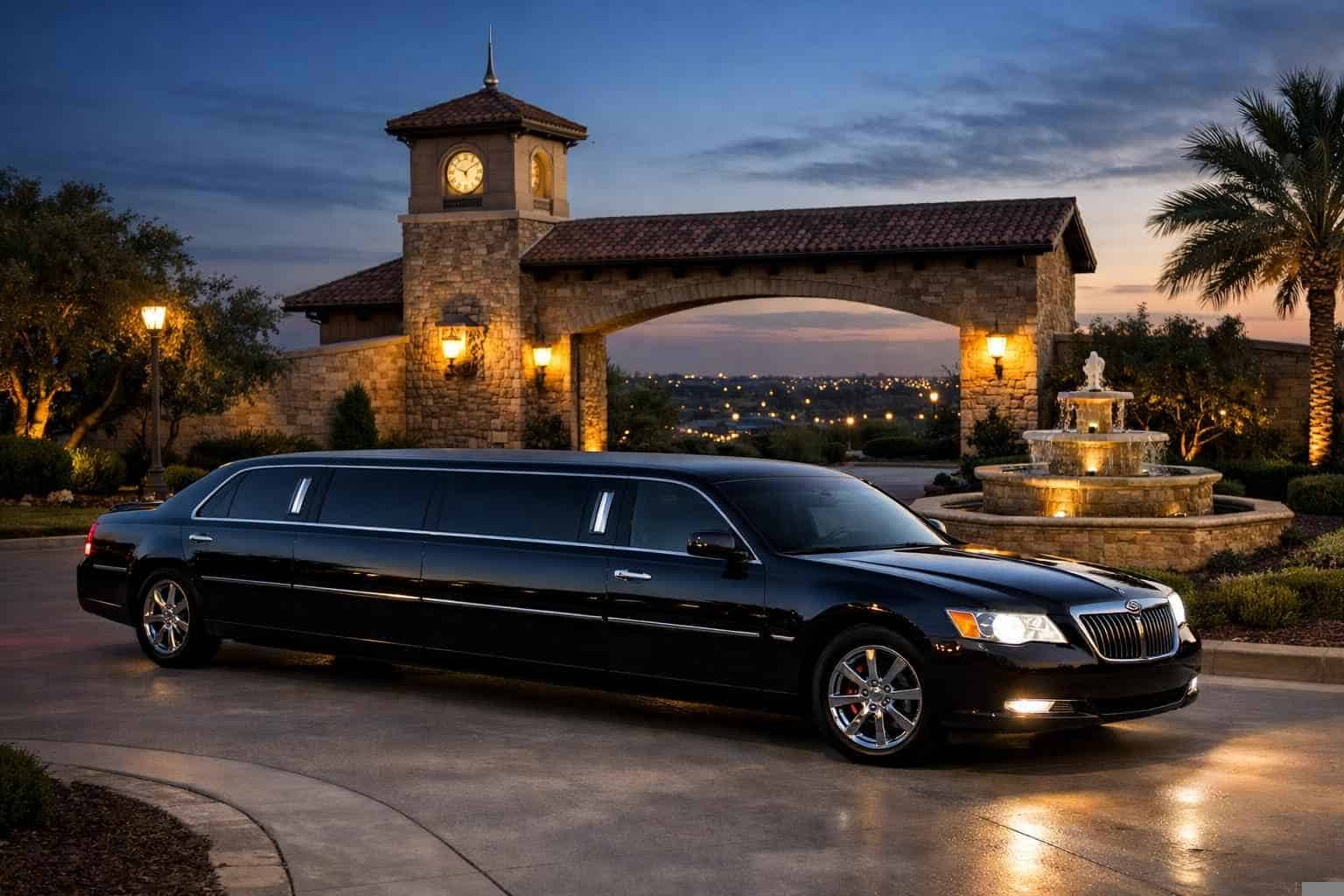 Best Black Limo Rental in Windcrest Texas