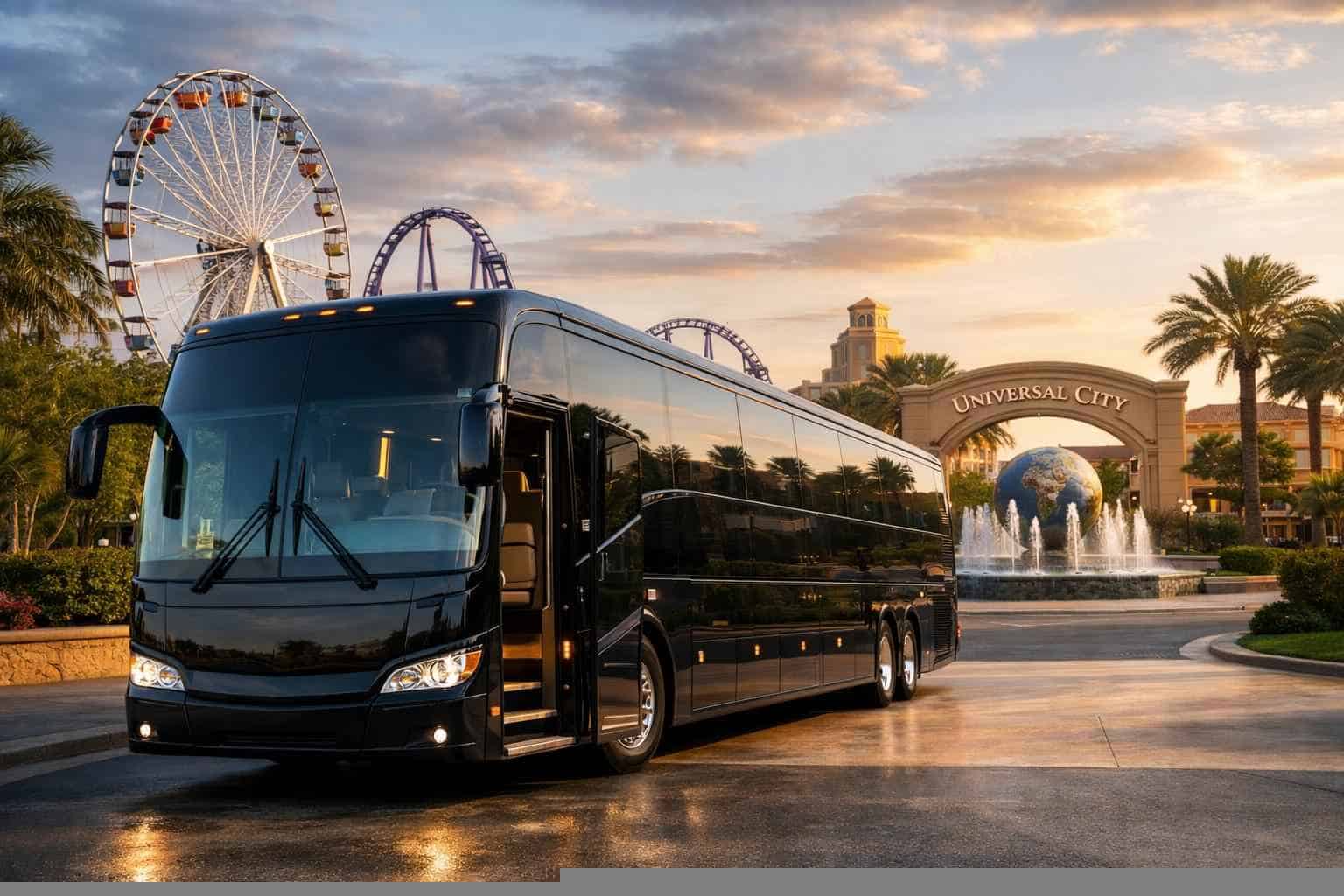 Best Bus Rental in Universal City Texas
