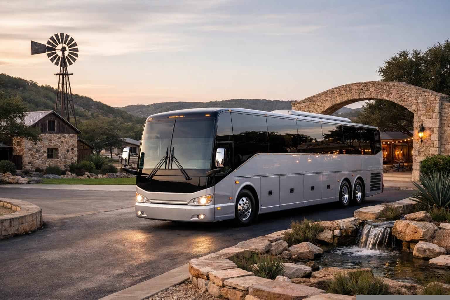 Best Charter Bus Rental in Helotes Texas