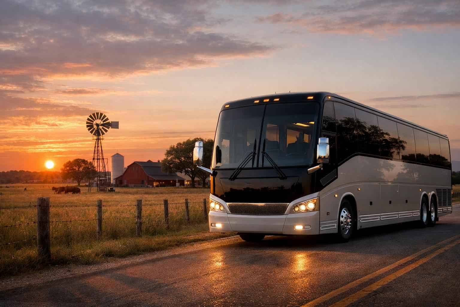 Best Charter Bus Rental in La Vernia Texas