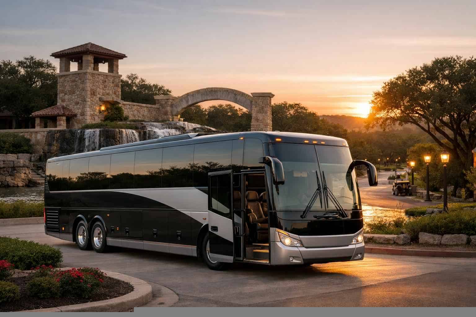 Best Charter Bus Rental in Leon Valley Texas