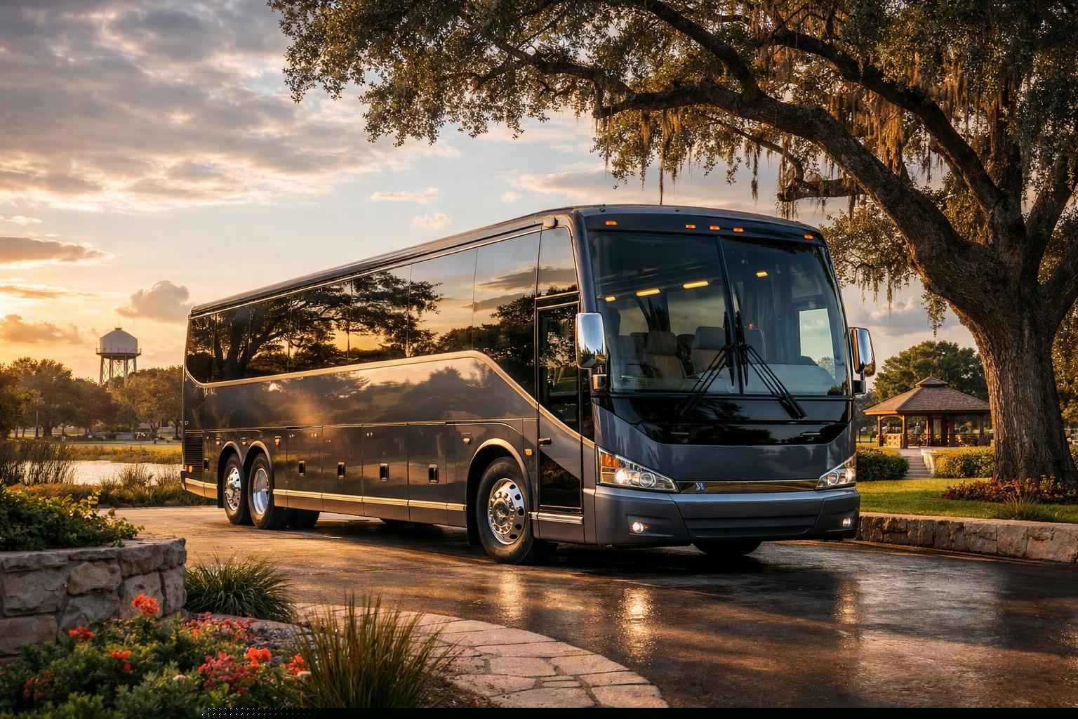Best Charter Bus Rental in Live Oak Texas