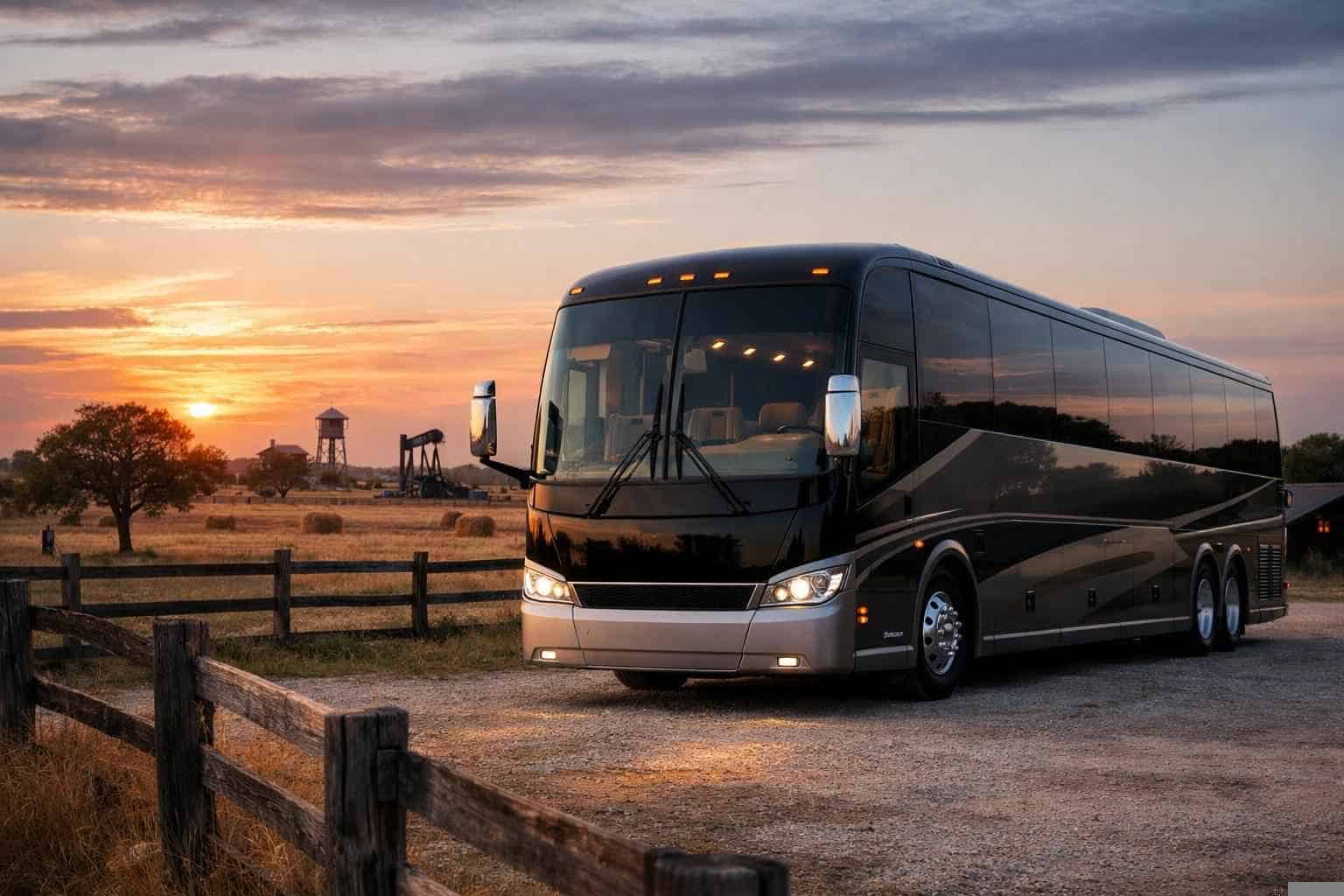 Best Charter Bus Rental In Pleasanton Texas