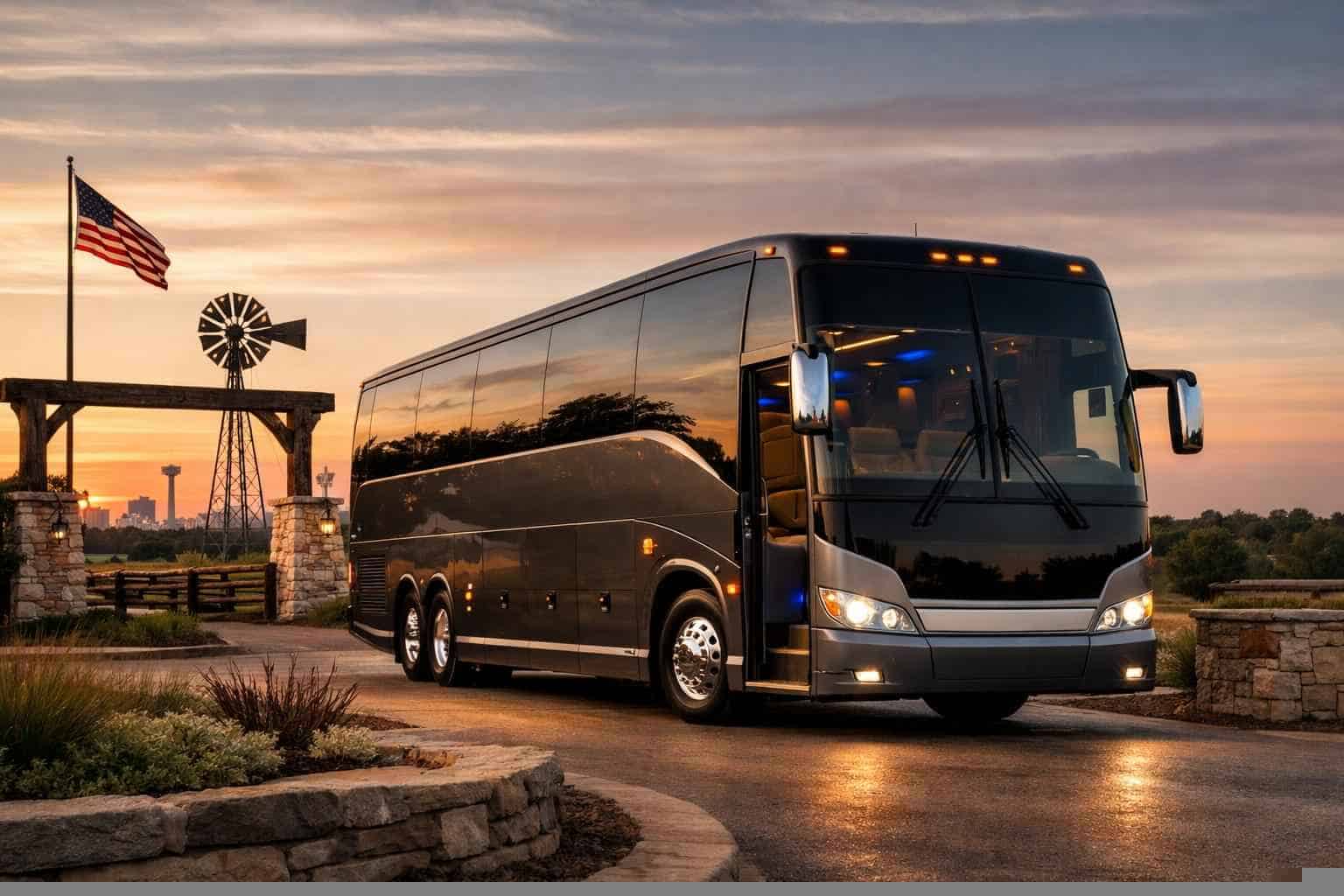 Best Charter Bus Rental in Schertz Texas