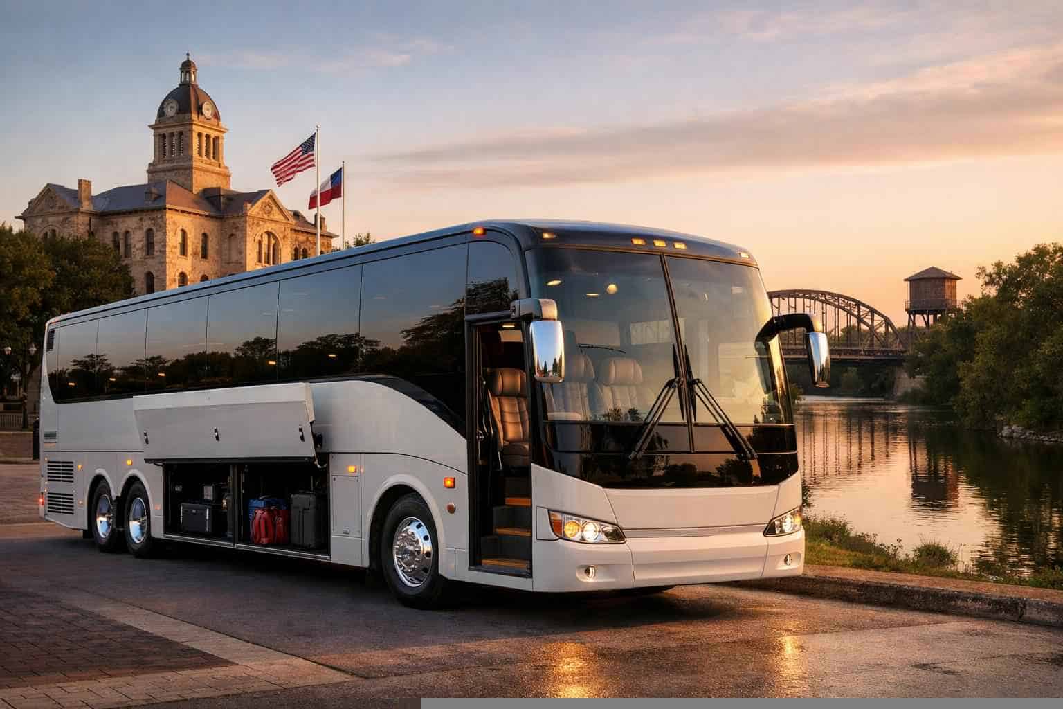 Best Charter Bus Rental in Seguin Texas