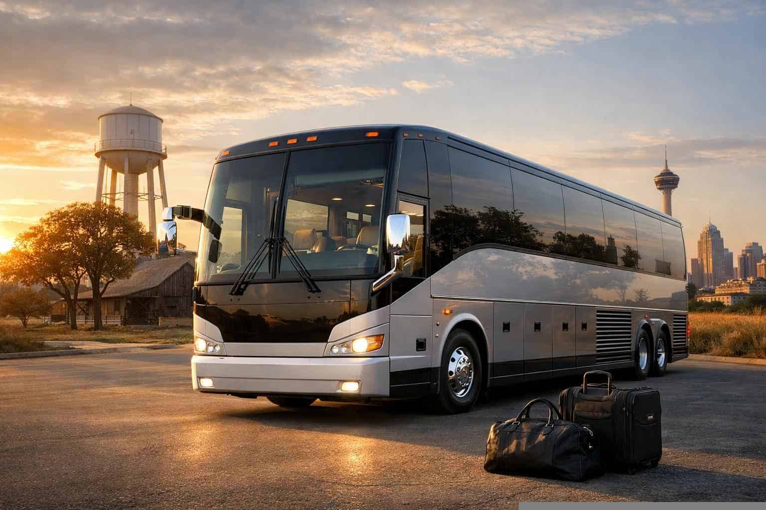 Best Charter Bus Rental in Selma Texas