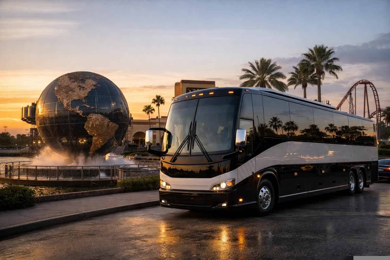 Best Charter Bus Rental in Universal City Texas