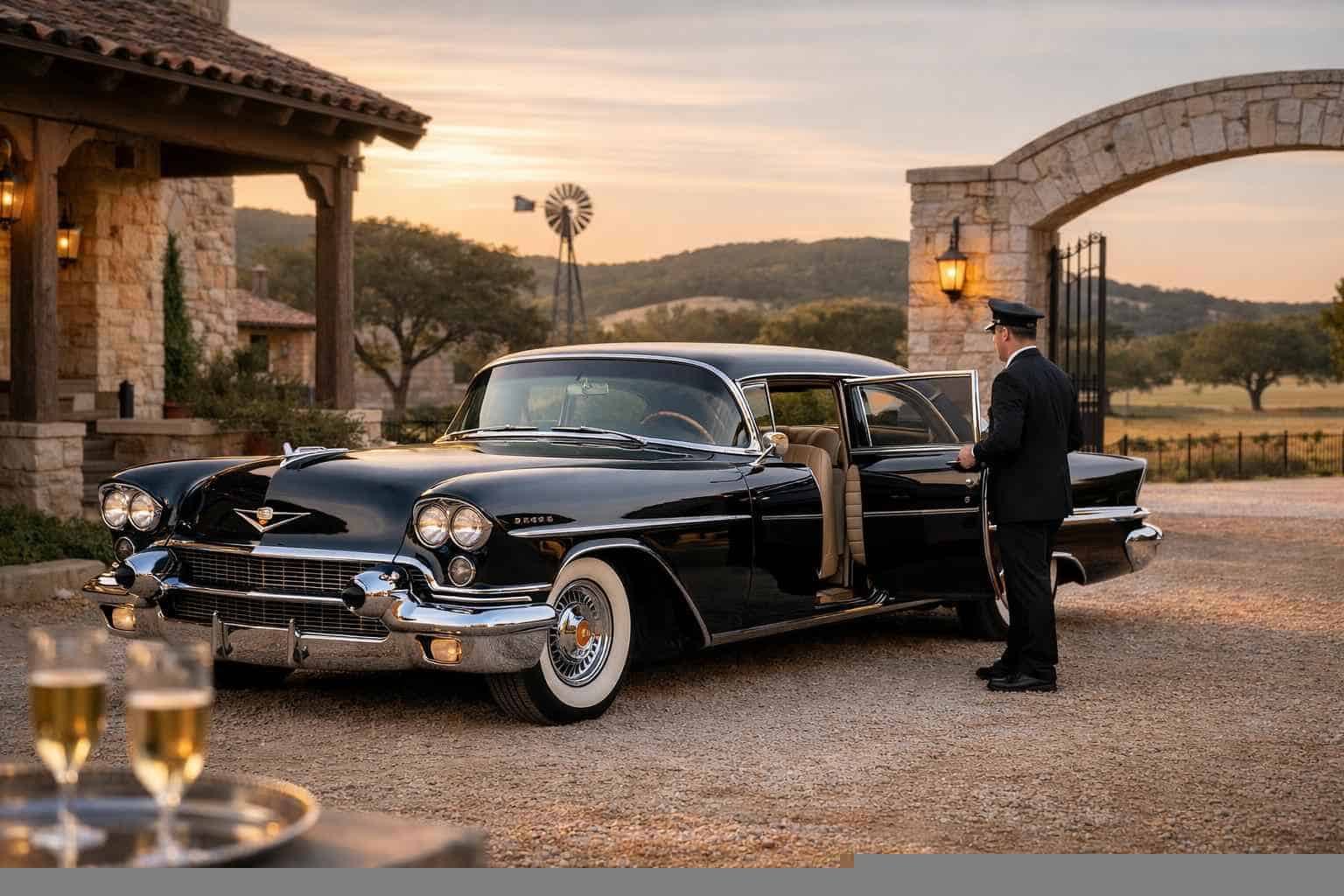 Best Classic Car Chauffeur Service in Boerne Texas
