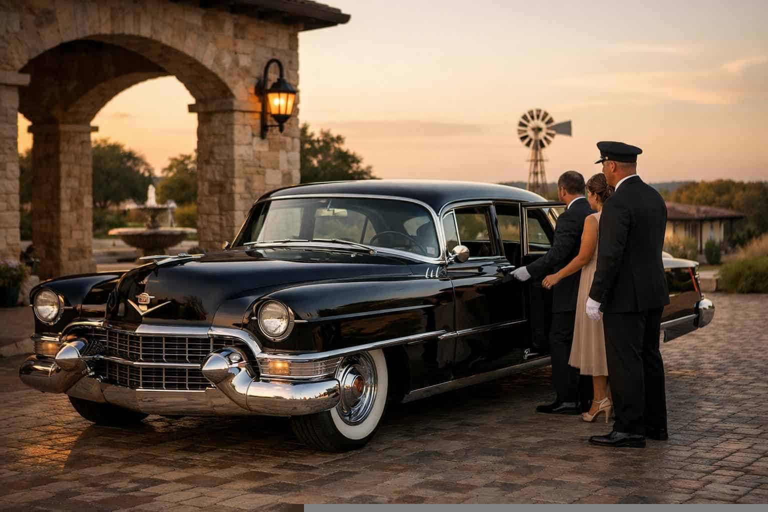 Best Classic Car Chauffeur Service in Schertz Texas