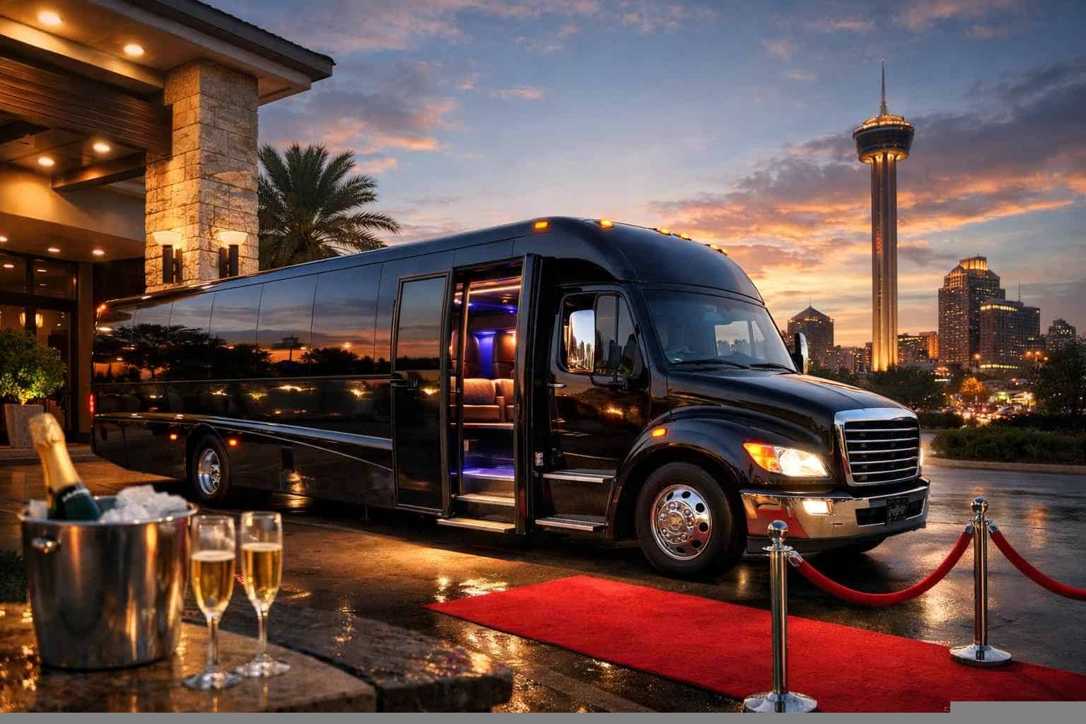 Best Limo Bus Rental in Leon Valley Texas