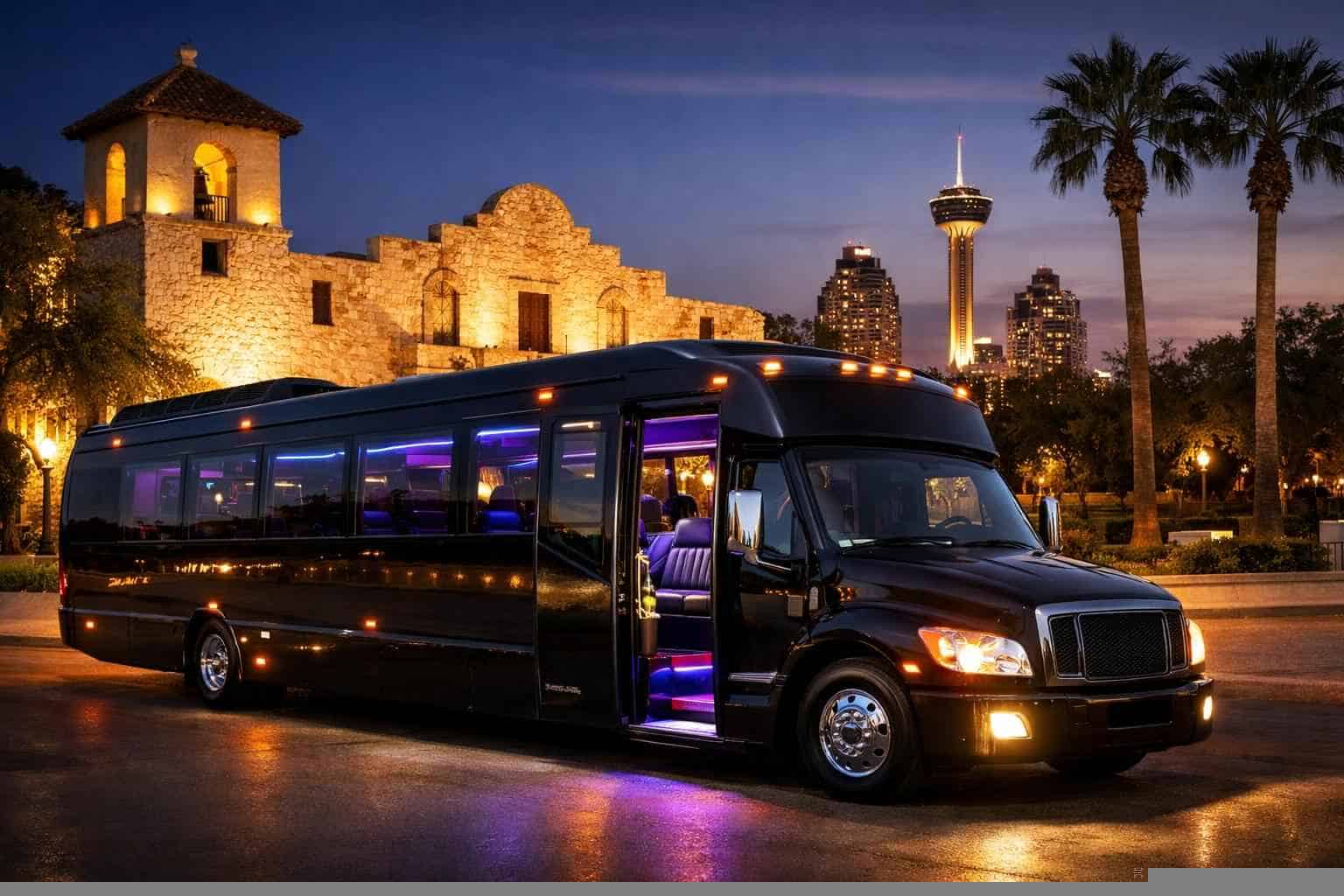 Best Party Bus Rental in Alamo Heights Texas