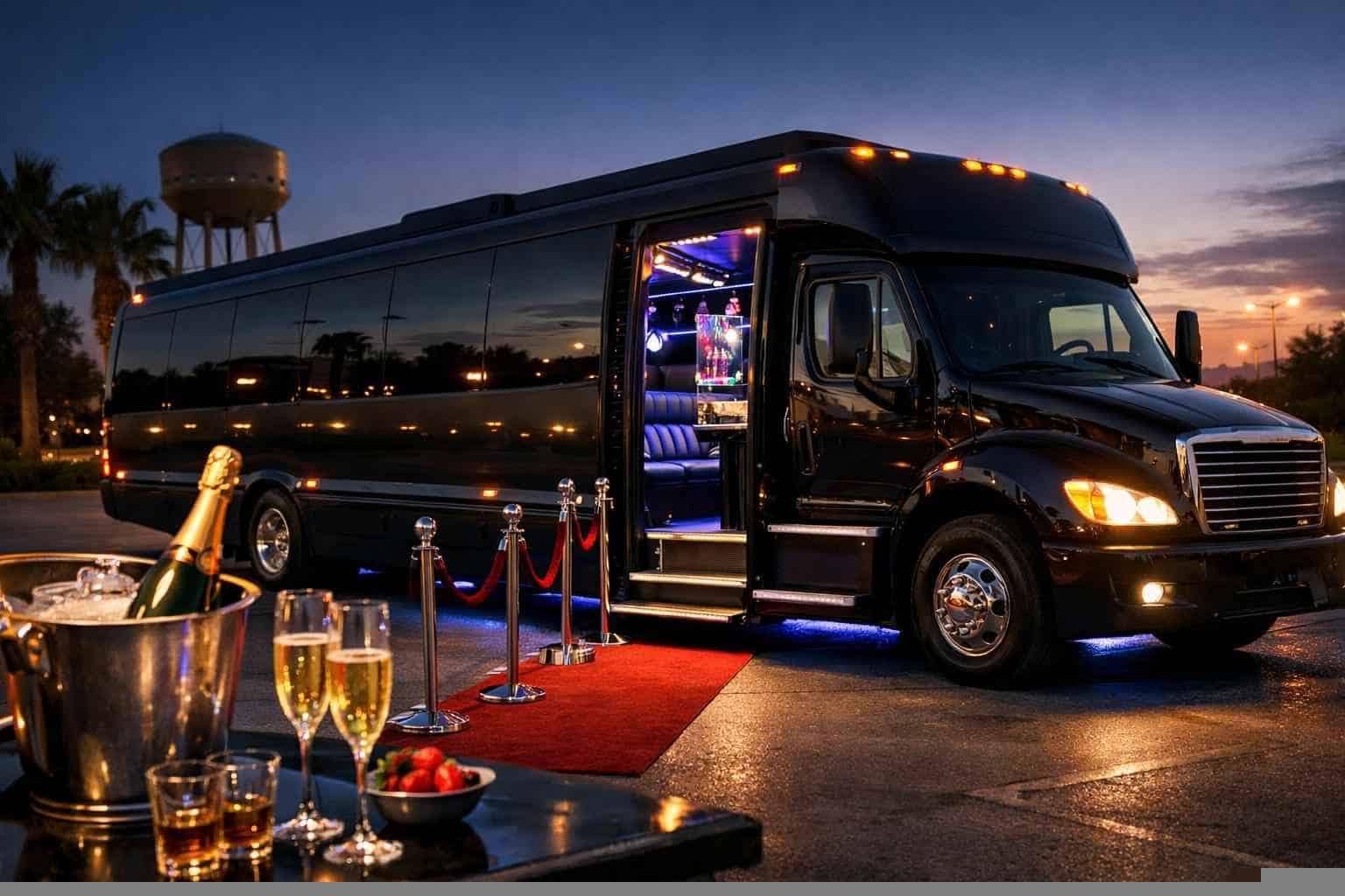 Best Party Bus Rental in Cibolo Texas