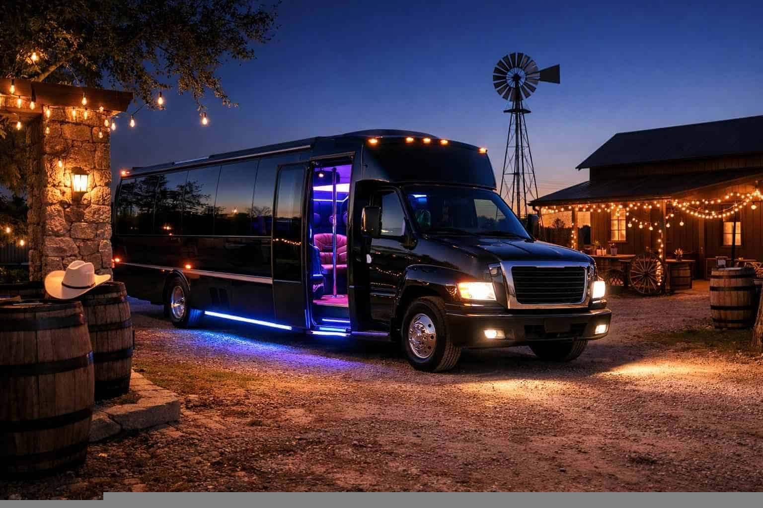Best Party Bus Rental in La Vernia Texas