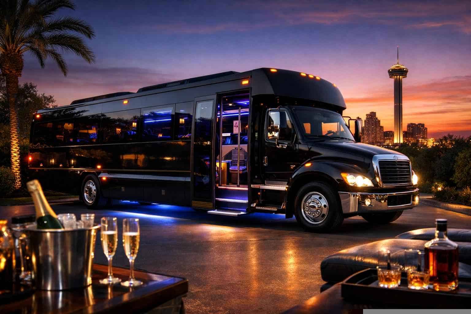 Best Party Bus Rental in Windcrest Texas