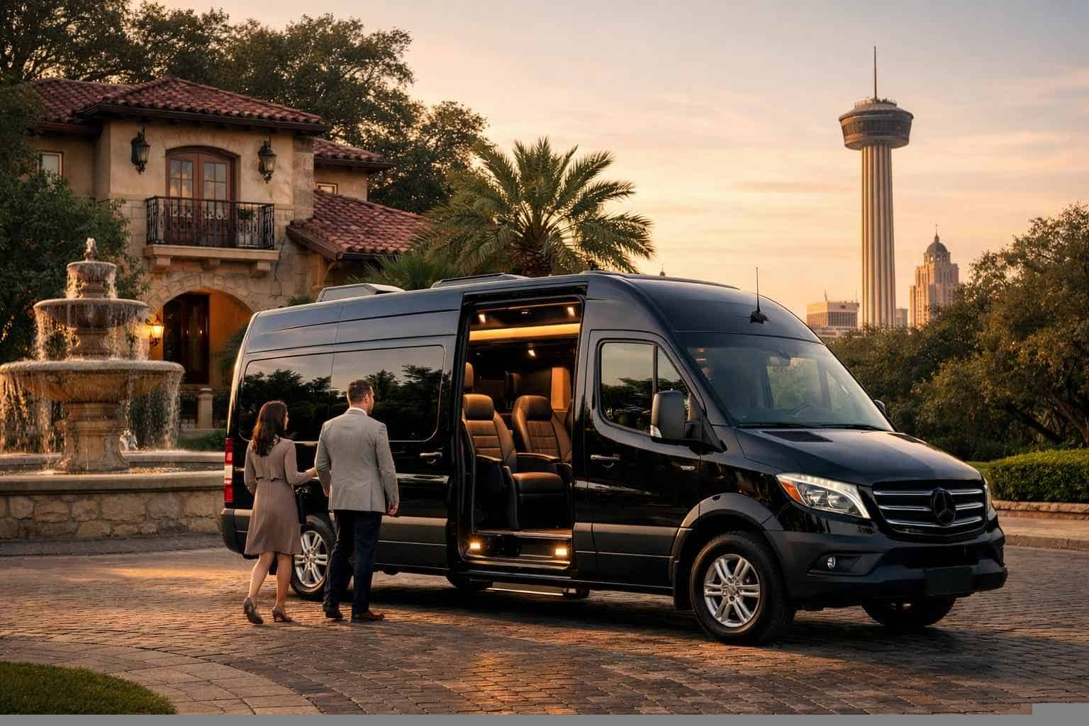 Best Passenger Van with Driver in Alamo Heights Texas