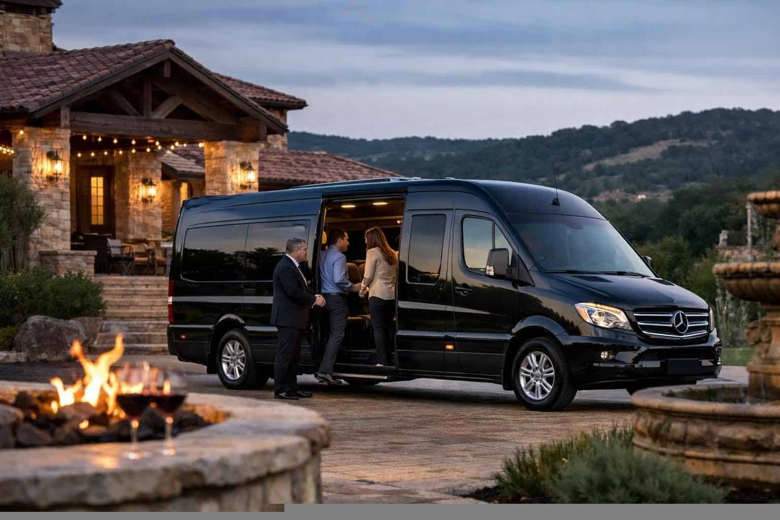 Best Passenger Van with Driver in Boerne Texas