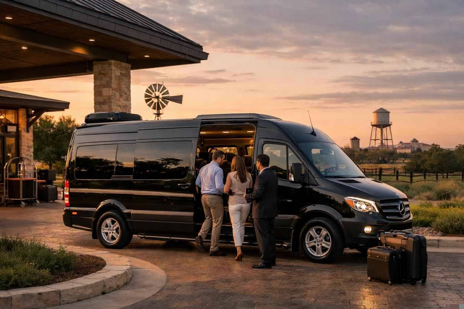 Best Passenger Van with Driver in Cibolo Texas