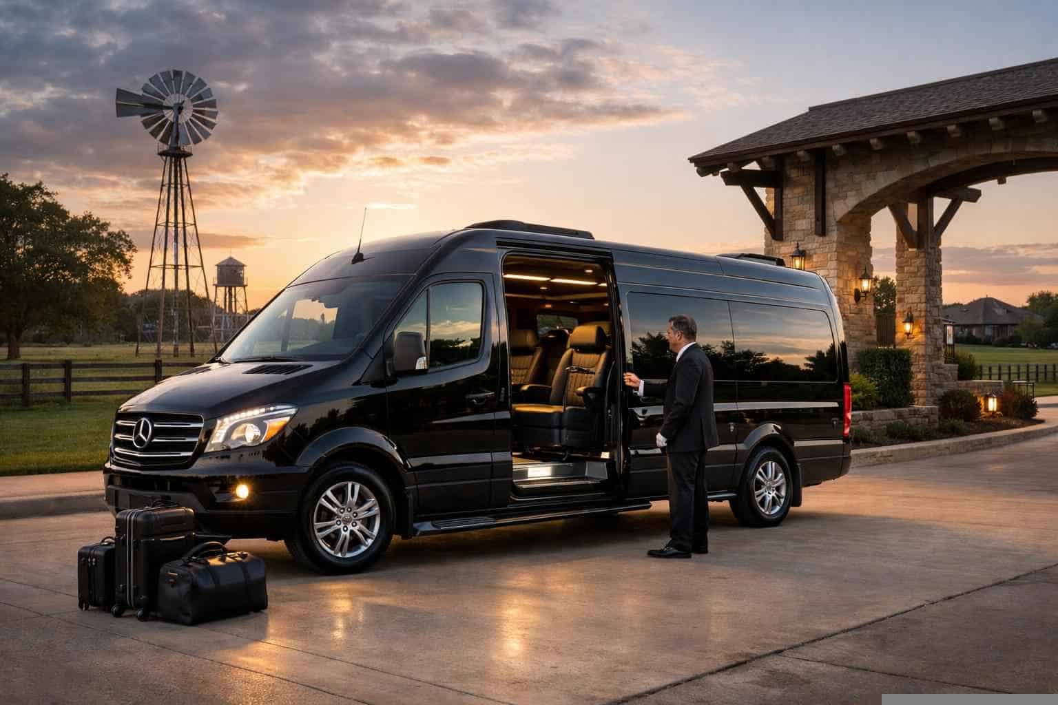 Best Passenger Van with Driver in Converse Texas