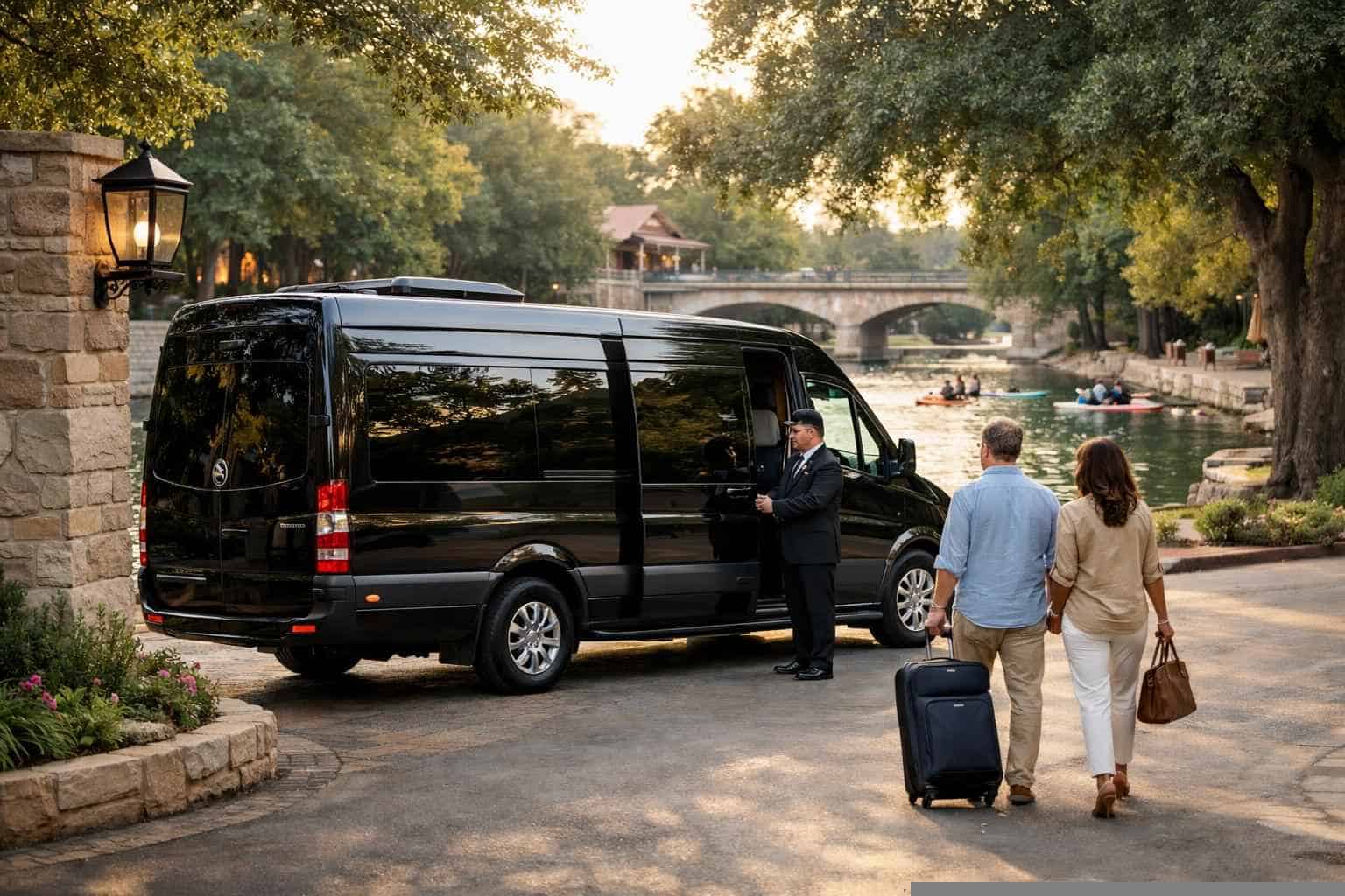 Best Passenger Van with Driver in New Braunfels Texas