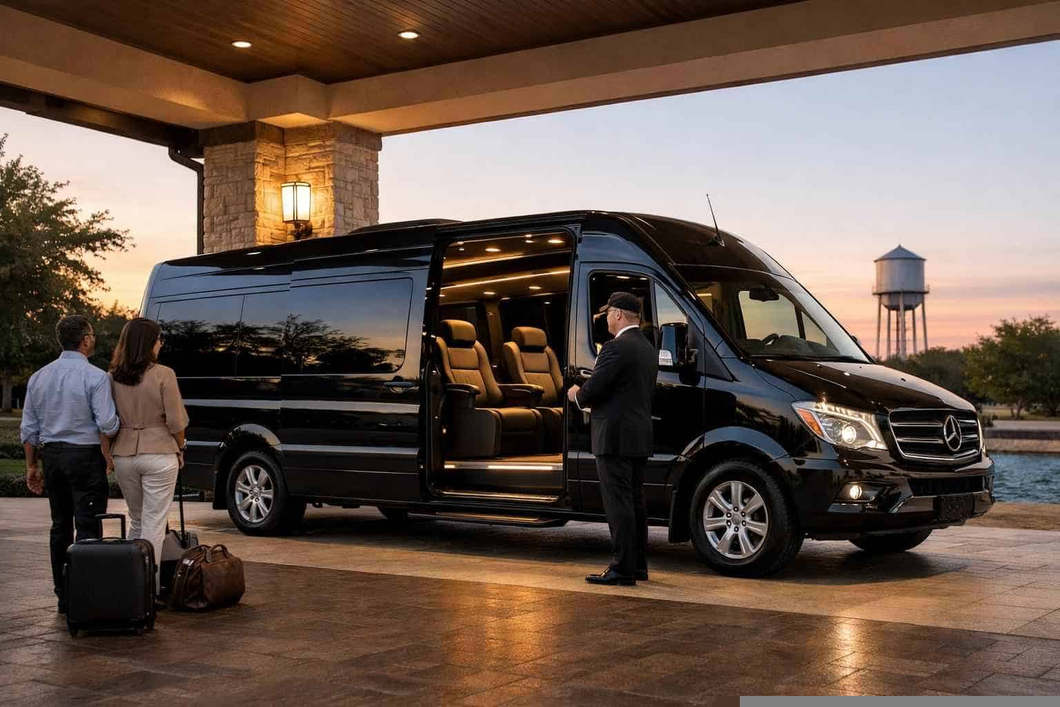 Best Passenger Van with Driver in Schertz Texas
