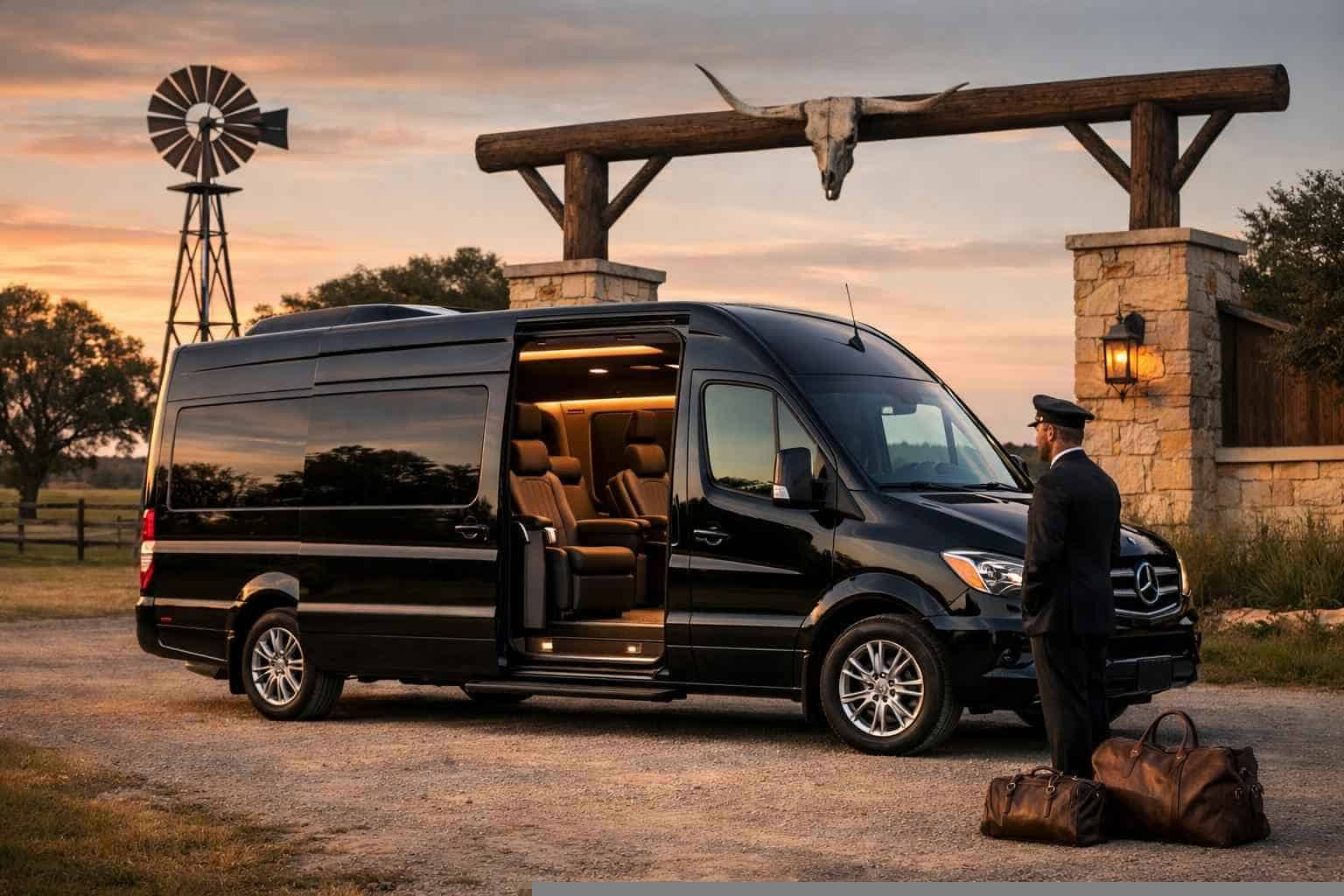 Best Passenger Van with Driver in Seguin Texas